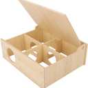 Hamster and Mouse Wooden Tunnel Cage Secret Peep Shed and Explore Hideout Flip Cover Design Hamster Play Tunnel