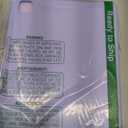 ZryXal New iPad Pro 12.9 Inch Case 2022/2021/2020(6th/5th/4th Gen) with Pencil Holder,Smart iPad Case [Support Touch ID and Auto Wake/Sleep] with Auto 2nd Gen Pencil Charging (Light Purple)