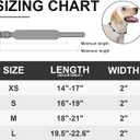 Epesiri Adjustable Wide Spiked Dog Collar, Mushroom Rivet PU Leather Cat Dog Collars, Durable Spike Studded Pet Collar for Small Medium Large Breed, PitBull Mastiff Bulldog Pugs Husky Rottweiler Black