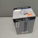 Drain Snake Auger (33 Feet), Plumbing Snake Drain Hair Clog Removal Tool, Sink Unclogger Drain Cleaner Tool for Bathroom Kitchen Tub Shower with Gloves