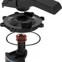 2-Port/3-Port Pool Valve Rebuild Kit Compatible with Jandy 2-way/3-way 4715, 4716, 4717, 4724 Valves, and Jandy Gray Series Valves, Includes Handle 7433, Valve Cover 4606, Diverter Valve 4720 (1 Pack)