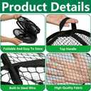 DECOHS 2 Pcs Pop-Up Mesh Plant Cover Tent, 30 x 28 x 28 Inch Garden Net Cage Guard Cover, Plant Protector Enclosure with 12 Ground Stakes for Protecting Plants Vegetable Fruit from Birds Insects