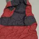 Warm Fleece Dog Coats for Small Dogs,D-Rings Waterproof Puppy Jacket for Cold Winter,Red M (Medium (Pack of 1))