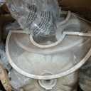 XBrand 3-Tier Water Fountain w/Pump & Pineapple Top, 51 Inch Tall, Beige