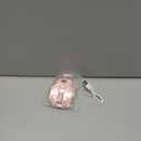 EWEADN Q9 Wireless Clear Mouse Dual Mode Bluetooth & 2.4G USB Computer Mouse with RGB Lighting, Silent Clicks, Multi-Device Compatibility for Laptop, PC, MacBook, iPad Cute Mouse-Pink