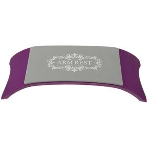 POPETPOP Nail Technician Wrist Cushion Ergonomic Hand Pillow for Manicure Nail Art Salon Training and Home Use (Purple)