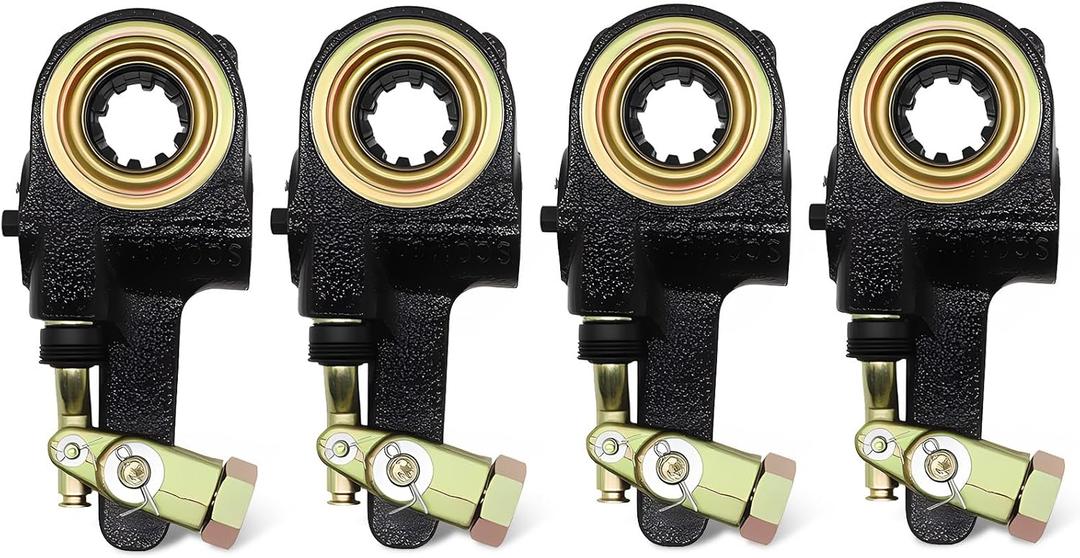 Nakkaa AS1132 10 Spline 1.5" Diameter 5.5" Lever Automatic Brake Slack Adjuster 1381011 8060851 R801041 (4*Automatic Brake Slack Adjuster)