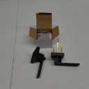 JO.KO Keyed Entry Door Handle and Single Cylinder Deadbolt Door Locks,Matte Black Front Door Handle and Deadbolt Set,Heavy Duty Exterior Door Lever for Office and Home 1 Key 1 Combo