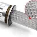 Hydraulic Breather Cap with 40 Micron Strainer - 3 Hole Flange Mount,35CFM,Stainless steel Filtration Vent for Oil Tanks | Compatible with Excavator,Tractor,Automotive,Hydraulic Reservoir(Replacement)