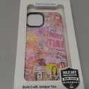 for iPhone 14 Case, Disco Party Glam Y2K Design, Military-Grade Drop Protection, Playful Soft Slim TPU Protective Cover with Camera Protection for Women & Girls