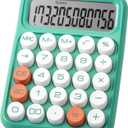 Mr. Pen- Mechanical Switch Calculator, 12 Digit Large LCD Display, Earthy Green with Big Buttons, Mechanical Switch Calculator for Home, School, Office (Pistachio)