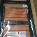 HBTower Step Ladder,Lightweight Aluminum Folding Step Stool with Anti-Slip Wide Pedal,330lbs Capacity Step Ladder for Household,Kitchen,Office - BlackWoodgrain