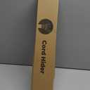 Delamu 157in Delamu Cord Hider Wall for Wall Mounted TV, Wire Hider Kit (Grey)