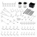 43-Piece Cargoloc Garage Hooks and Brackets Kit