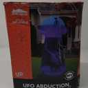 Joiedomi 9 FT Tall Halloween Inflatable UFO Outdoor Decorations, Halloween Blow Ups UFO Alien Decor for Yard Decoration with LEDs for Lawn Garden Party Decor