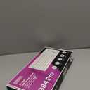 EPOMAKER G84 PRO Wireless Gaming Keyboard with Screen&Knob, 75% Creamy Mechanical Keyboard, 8000mAh, Hot Swappable, Silicone Keycaps, BT5.0/2.4G/USB-C Mode, NKRO, RGB (White, Creamy Jade Switch)