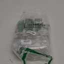 Gueevin 60 Pcs Christmas Clear Gift Bags with Handles Bulk Plastic Candy Treat Snowflake Party Gift Bags PVC Wine Tote for Wedding Birthday Party Favor(7.87 x 7.87 x 3.15 Inch)