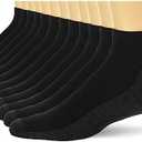 Hanes Men's Socks, X-Temp Cushioned Low Cut Socks, 12-Pack Size 12-14