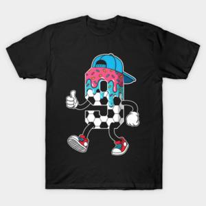 Soccer 9 Year Old Ice Cream Drip Youth 9th Birthday Boy 9 T-Shirt (L, Black)
