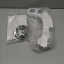 PIKETS Bidet Attachment for Toilet, Dual Nozzle (Frontal and Rear Wash) Non-Electric Fresh Water Toilet Seat Attachment with Nozzle Self Cleaning, Adjustable Water Pressure(Chrome Silver)