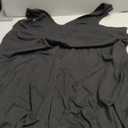 Women's Summer Casual Sleeveless Rompers Tank Crewneck Wide Leg Loose Shorts Jumpsuit Overalls with Pockets (X-Large, Black)