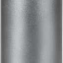 6 Inch Metallic Silver Pillar Candle (1 Count (Pack of 1))