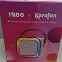 Mini Karaoke Machine for Kids, 2026 TOP Toys Birthday Gifts Ideas for Girls Ages 4, 5, 6, 7, 8, 9, 10, 12+ Years Old, Portable MP3 Player with 2 Wireless Mics for Family Home Party (Light Purple)