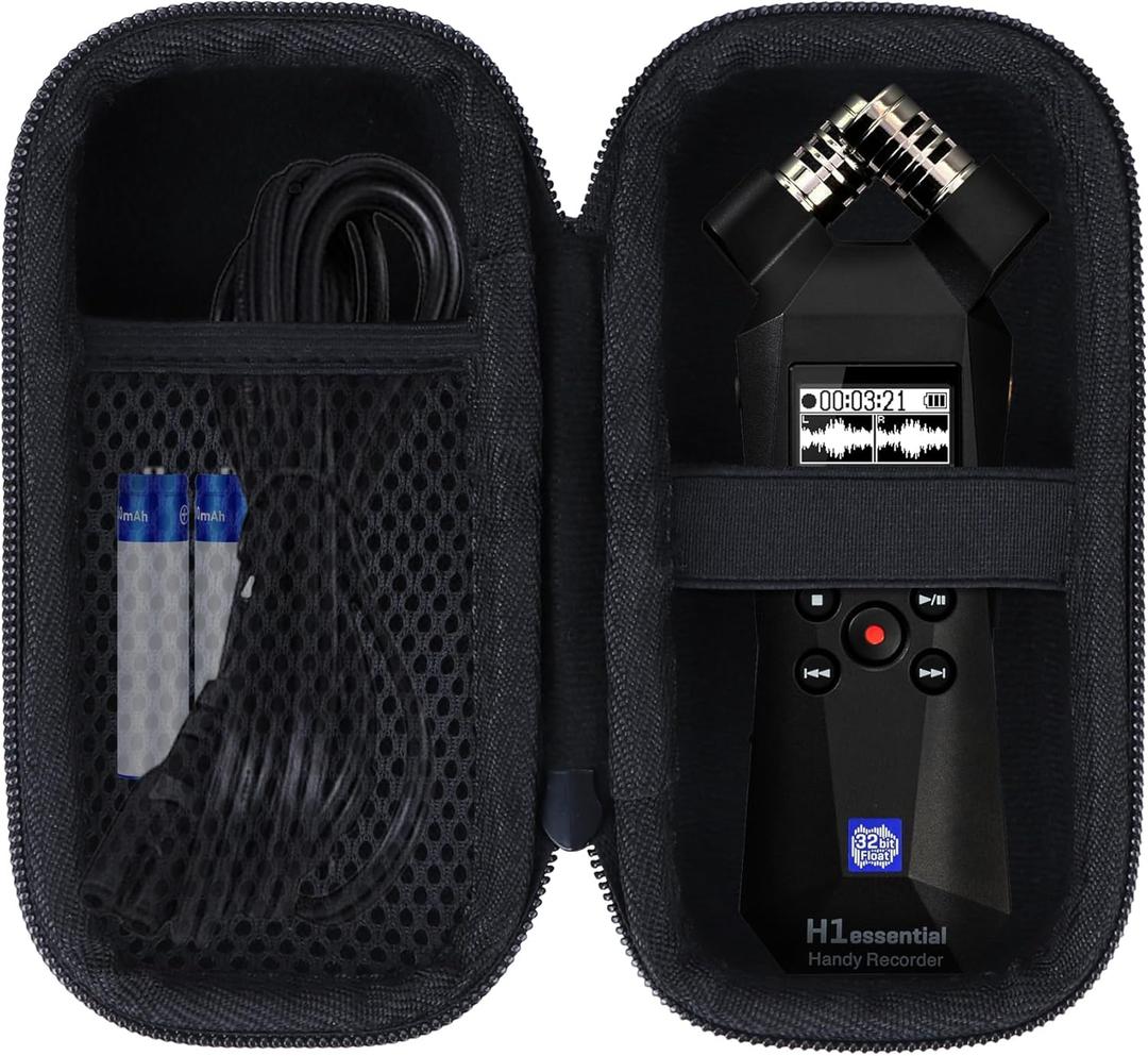 Lebakort Storage Case Compatible with Zoom H1essential / H1n Stereo Handy Recorder