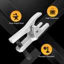 5-in-1 Ball Joint Separator Kit, Pitman Arm Puller Tie Rod End Tool Set for Front End Service, Splitter Removal Tool for Cars, Pickup Trucks with Storage Case