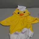 MOMMY'S NEW MAN Halloween Adorable Infant Hatching Chicken Costume Baby Chick Animal Romper For Girls And Boys, Size 12-18M