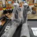 Grey Lamps for Bedrooms Set of 2 - Touch Control Bedside Lamp with USB C+A, 3 Way Dimmable Nightstand Lamps with USB Port, Table Lamp for Living Room(Grey Shade and Black Base)