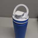 Ice Shaker Insulated Stainless Steel Shaker Bottle | 26oz, Royal | Cold for 30+ Hours | Insulated Cup with Twist-on Agitator | Odor-Free Bottle for Protein Shakes, Water, Smoothies, Cocktails