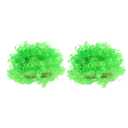 Green Wig Women Party Performance Wig Curly Hair Accessory for Celebration
