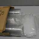 Lamosi 100 Pack 16 oz Clear Plastic Cups with Lids and Straws, Disposable Plastic Coffee Cups with Lids for Iced Coffee, Cold Beverages, Smoothies and To-Go Drinks