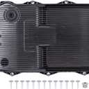 MOTOKU Automatic Transmission Oil Pan with Filter and Gasket for Chrysler 300 3.6 Dodge Charger 3.6 2013-23, Challenger 3.6 2015-23, Durango 3.6 Ram 1500 3.6 2014-25, Jeep Grand Cherokee 3.6 2014-24