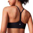 BAYDI Clouduxi Y Back Sports Bras for Women - Light Support Racerback Yoga Bra, A-C Cups