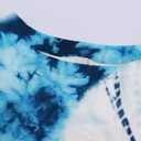 Poetsky Fall Womens Tunic or Tops to Wear with Leggings Long Sleeve Casual Long Shirts Blouses with Pockets (Blue, XXXL)