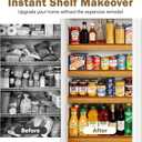 Solid Carbonized Bamboo Wire Shelf Covers for Wire Shelving, Wire Rack Covers for Pantry Shelves, Tool-Free & Snap-On (5pcs, 22" W x 16" D)