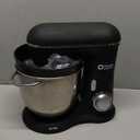 Kitchen in the box Stand Mixer, 4.5QT+5QT Two bowls Electric Food Mixer, 10 Speeds 3IN1 Kitchen Mixer for Daily Use with Egg Whisk,Dough Hook,Flat Beater (Onyx Black, 5QT)