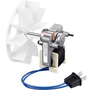 Bathroom Vent Fan Motor and Ceiling Blower Wheel Replacement Electric Motors Kit Compatible with Nutone Broan 50CFM 120V (1 Pack)