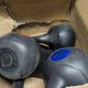 HULKFIT Kettlebell Sets Wide Grip 3-Piece Kettlebells Exercise Fitness Weight Set, 45LB Set, Black