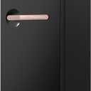 Frigidaire Retro Mini Fridge, Energy Saving, Adjustable Thermostat Control, 3.1 Cu Ft, Black-Rose Gold