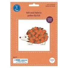 FELT AND FABRIC POKE DIY KIT FINISHED SIZE 6.46"X3.98" Pack of 2