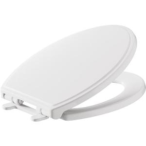American Standard 5020A65G.020 Traditional Luxury Toilet Seat, Slow-Close, Elongated Front, White