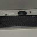 Wireless Keyboard and Mouse Combo, RGB Backlit, Rechargeable & Light Up Letters, Full-Size, Soft Typing, Sleep Mode, 2.4GHz Quiet Keyboard Set for Mac, Windows, Laptop, PC, Trueque (Black)