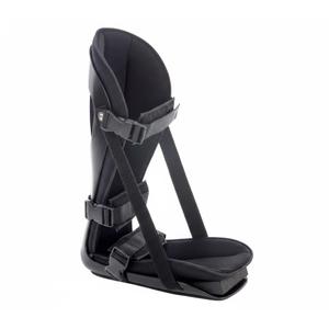 United Ortho Plantar Fasciitis Adjustable Leg Support Brace Fits Right or Left Foot for Soreness Relief, Foot Pain and Stretching, Large, Black