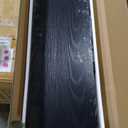 Venusmiles Floating Shelves for Wall, Engineered Wood Wall Shelves with Invisible Brackets for Living Room Bedroom Bathroom Office Kitchen Decor and Storage (Black, 72" W x 9" D x 1.5" H) Set of 1