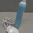 Oral-B iO Deep Clean + Whiten Rechargeable Electric Toothbrush with Visible Pressure Sensor, 2 Minute Timer, 5 Cleaning Settings, 1 iO5 Limited, 3 Toothbrush Heads, Travel Case & Refill Holder, Blue