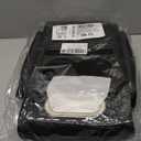 XUKEY Car Center Console Cover Leather Armrest Cushion 5-in-1 Center Console Armrest Cushion Pad with Cup Holder, 2 Storage Bags, Tissue Box,Phone Holder,Car Interior Accessories, Black