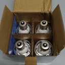 E17 Super Bright LED Bulb,15W Intermediate E17 Base LED G14 Bulbs,120 Watt Equivalent 1200lm 5000K Daylight Ceiling Fan Light Bulbs, Non-Dimmable Chandelier Light Bulb, Pack of 4